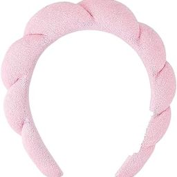 Facial Spa Headband & Wristband Makeup Headband & 2Pcs Wrist Washbands for Face Washing, Skincare, Shower, Makeup Removal - Sunflower Sponge Hairband for Women and Girls-image-10
