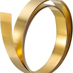 uxcell Brass Sheet Roll, 1Pcs 40" x 0.4" x 0.0039" H62 Metal Foil Plate for Crafts, Electrical Repairs, Industry-image-26