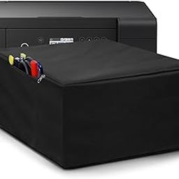Dust Proof Washable Printer Cover for Epson L4260 / L4160 / L6160 / L3216 / L3101 Ink Tank Multifunction Printer - Black-16