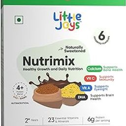 Little Joys Nutrimix Nutrition Powder Trial Box | 6 Flavours | 2-6 Years | Zero Refined Sugar | Supports Healthy Growth & Boosts Immunity | With Ragi, Bajra, Almonds & Oats| 200 Gram-15
