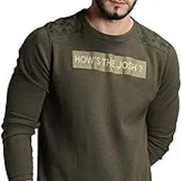 urgear Men's Cotton Round Neck Sweatshirt (UrMenSweatFSPrintedGreen1p_Green_Large)-picture-37