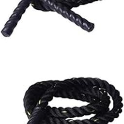 CALANDIS 2.8+3m x 2.5cm Heavy Weighted Jump Rope Weighted Jumprope Workout Ropes 2.8M | Jump Ropes-picture-1
