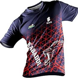 Kabaddi Sports Jersey for Boys & Men – Lightweight, Stretchable, and Durable – Practice & Match Wea-image-19