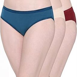 Women's Cotton Regular Solid Bikini Style Underwear-image-32