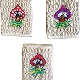 Eco-Friendly Hemp Wallet | Sustainable & Durable | Handmade Vegan Wallet for Men & Women - 1 pc (Any One of The Design as per Stock Availability)-27