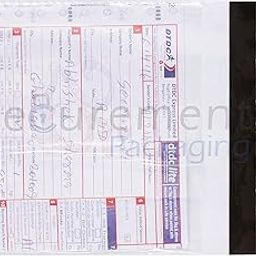 Securement Tamper Proof Security Courier Bag/Envelope with Sealking Tape and Pod Jacket, 60 Micron, 7 Inch x 8 Inch, White and Black, Pack of 100-image-78