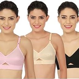 Women's Cotton Wire Free Chanderkiran Col Bra Non-Padded-image-10