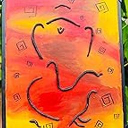 PARAMPARA ART GALLERY: Ganesha in orange hues-image-31