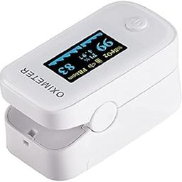 Konsung Finger Tip Pulse Oximeter (FDA & CE Approved) with OLED Display, High or Low Spo2,Heart Rate Monitor with Visual Alarm and Auto Power Off Feature(White)-image-51