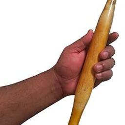 Swaadishta Wooden Belan - 14 inch | Rolling pin for Chapati/roti | chapati Roller for Home & Kitchen-32