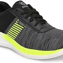 Ozarro Black Sport and Canvas Look Steel Toe Safety Shoe M4430,09-image-38
