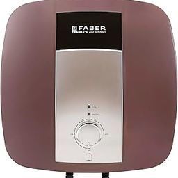 Faber Cyrus 15L Storage Water Heater | Heating Indicator, 8 Bar Pressure, Temperature Control, ABS Body, MFV Safety Valve, Auto Cut-Off, Titanium Glassline Coated Tank | 2000W, 5 Star | (Black Cherry)-image-4