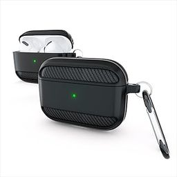 Tough Rugged Case Cover Compatible for Airpods Pro GEN-2 (2022/2023) Black-17