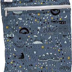 Kanga Care 3D Dimensional Seam Sealed Wet Bag - Wander-26