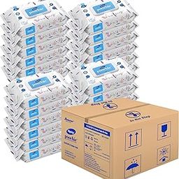 Dignity Poochie 100% Biodegradable Baby Wipes, 150x200 mm, 80 Wipes/Pack (Pack of 24) 1920 Wipes-image-36