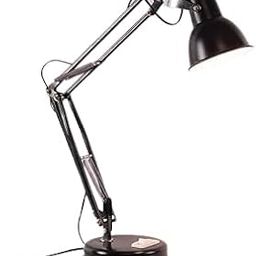 Doctor Metal Study Lamp, Black, Pack of 1(Bulb NOT Included)-picture-14