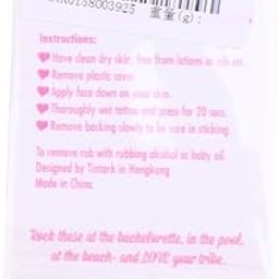 SECRET DESIRE 12x Metallic Team Bride Groom Temporary Tattoos Wedding Stickers Gold 3-image-10