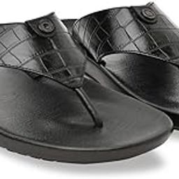 Men Croco Leather Sandals-image-62