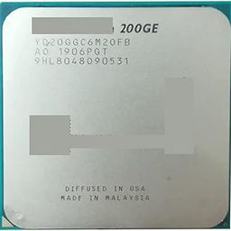 CPU 200GE X2 200GE 3.2 GHz Prosesor CPU Quad-Thread Dual-Core YD200GC6M2OFB Soket AM4-70