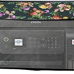 Beautiful Printed Waterproof & Dust proof Printer Cover for Epson L 5290 Printer-Dark Green Color-image-12