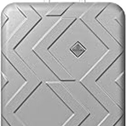 Hard Shell Cabin Luggage 65 Cms - Premium ABS Spinner 8 Wheels Trolley Bag 24 Inches - Lightweight Cabin Bag for Flight - Silver-image-71