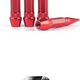 LOVMOTO 4PC Spiked Aluminum Valve Stem Caps, Heavy Duty Tire Caps Dust-Proof Air-Proof Valve Stem Covers for Cars SUVs Trucks Motorcycles Bicycles Comfortable with Ac-Cent-image-61