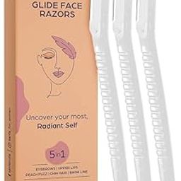 Sanfe Glide Reusable Face & Eyebrow Razor For Women | For Safe & Painfree Facial Hair Removal - Pack of 1 (3pcs) | Razor for Face, Eyebrows, Upper Lips, Chin, Side Locks, Forehead | For Soft Hair-20