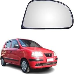 STYCARO Mirror Glass Plate compatible with Hyundai Santro Xing 2005-2014 Model (RIGHT SIDE (DRIVER SIDE))-11