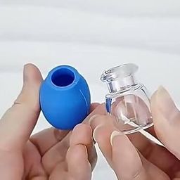 Virangna Enterprise Glass Facial Cupping set | Silicone Vacuum Suction | Cupping Massage Therapy | A Kit For Anti Cellulite, Anti Wrinkle and Instantly Ageless Skin | For Eyes, Face and Body-28