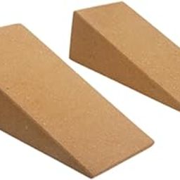 LOOM TREE 2Pcs Squat Wedge Cork Heel Stretcher Foot Stretcher for Yoga Workout Pilates | Fitness, Running & Yoga | Yoga & Pilates | Yoga Props-picture-2