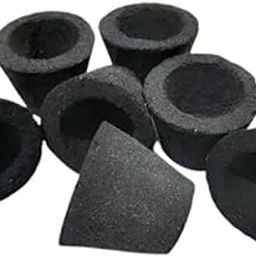 Black Charcoal Sambrani Dhuni Cups (Empty Cups,100 pc)-37