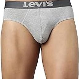 levi's 017 Men's Cotton Solid Brief - Mid Rise, Outer Elastic Waistband (Pack of 1)-picture-43