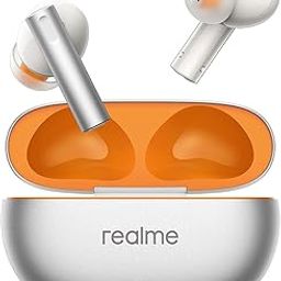 realme Buds Air 6 TWS in Ear Earbuds with 12.4 Mm Deep Bass Driver, 40 Hours Play Time, Fast Charge,50 Db ANC,Lhdc 5.0, 55 Ms Low Latency, Ip55 Dust & Water Resistant, Bluetooth V5.3 (Flame Silver)-picture-5