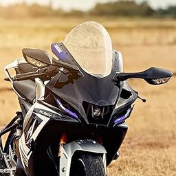 FK Racing® Full Bubble Visor Windshield Indonesian Type for Yamaha R15 V4 & R15 M Transparent Clear White-image-78