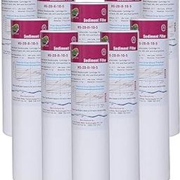 Hi-Tech Sediment Filter 10 Inch 5 Micron Replacement Water Filter Cartridge (10 Nos)-picture-16