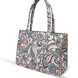 Women's Tote Bag CLASSIC DESIGN WITH 1 COMARTMENT 2 pocket FOR WOMEN AND GIRLS-image-59