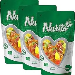 Nurito chocodip Flavoured Mix Fruit -600g (3*200g)-image-96