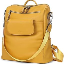 Premium Leatherate Drycoat Convertible Backpack Handbag Sling Bags for Womens Bags-image-30