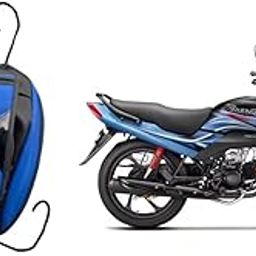 SANJEEB SEAT COVER Hero Passion Bike Tank Cover (Blue Color)-11