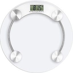 METASALESElectronic Digital Weight Machine for Body – Personal Weighing Scale with Thick Tempered Glass, High Precision Sensors – Transparent Scale-9