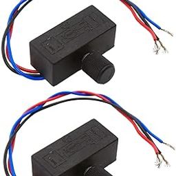 FARMBiRD 12V Electric Adjustment Switch Regulator PWM Motor Controller Electric Adjustment Switch Regulator for DC Motors (Pack of 2)-77
