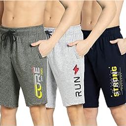 Plus Sizes Men's Cotton Knee Length Shorts(M,L,XL,XXL,3XL,4XL,5XL Shorts) | Casual and Night Wear Mens Shorts-image-41