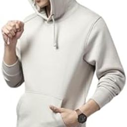Solid Hoodie for Men | Pull on, Full Sleeves, Regular Fit Casual Wear Stylish-image-96