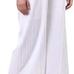 Women's Solid Maxi Length Cutwork Flared Palazzo Set(at_008)-image-16