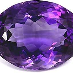 13.25 Ratti 12.00 Carat Natural Amethyst Stone Lab-Certified Earth Mind Super Quality Natural Katela/kathela Rashi Ratna Loose Gemstone for Men & Women-2