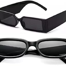 Brand Treanding A Sunglasses For Women Trendy Retro Fashion Square Polarized Sunglasses UV Protected Good Return Gift For Boys For Men-image-89