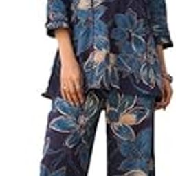 Women's Polyester Classic Mid-Thigh Length Co-ord Set (SD787_KB-XXL_Blue-image-89