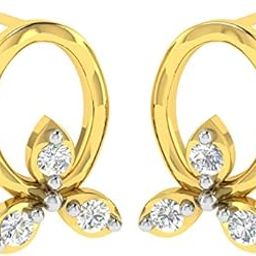 Real Gold Samiksha Earring AVE367YB-image-94