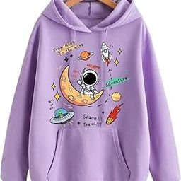 Printed Hoodies for Women | Girls Hoodies | Graphic Print Hooded Sweatshirt | Winter Sweater Hoodie for Women & Girls |-image-13