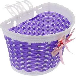 BNF®Children Kids Girls Bicycle Front Basket Bike Cycle Shopping Holder Purple|Sporting Goods | Cycling | Bicycle Accessories |Baskets| As per Description-17